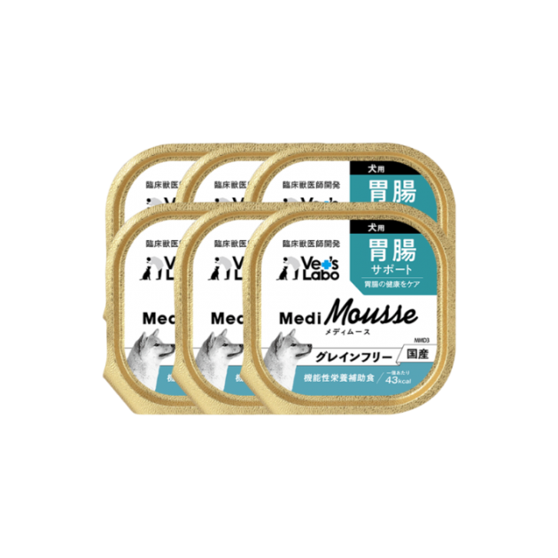 Medi無榖慕斯機能盒餐 犬用腸胃保健 - (一組6盒)