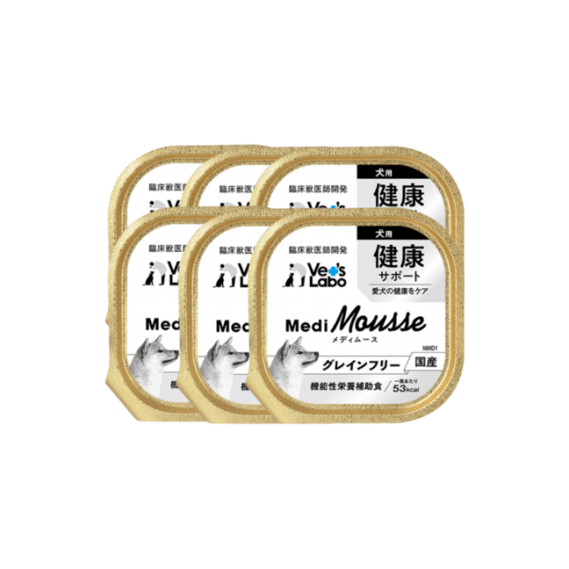 Medi無榖慕斯機能盒餐 犬用健康保健 - (一組6盒)