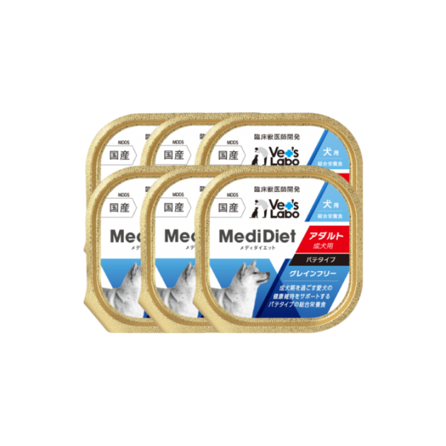Medi無榖低敏主食盒餐 成犬用  - (一組6盒)
