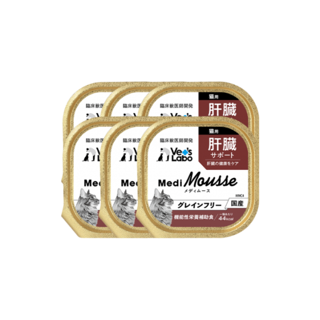 Medi無榖慕斯機能盒餐 貓用肝臟保健 - (一組6盒)