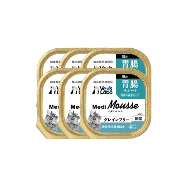 Medi無榖慕斯機能盒餐 貓用腸胃保健 - (一組6盒)
