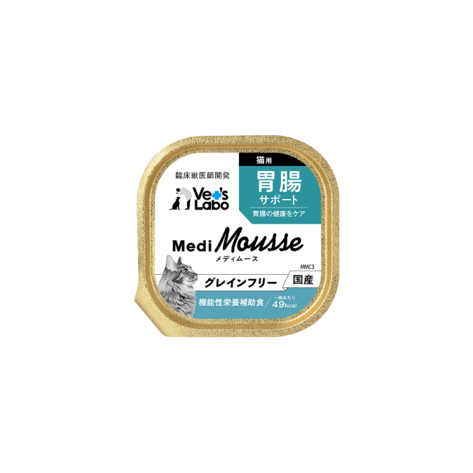 Medi無榖慕斯機能盒餐 貓用腸胃保健