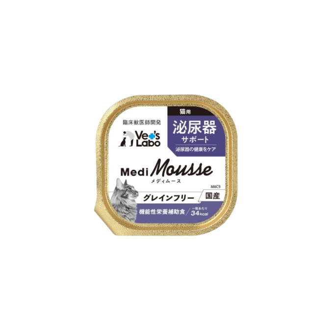Medi無榖慕斯機能盒餐 貓用泌尿保健