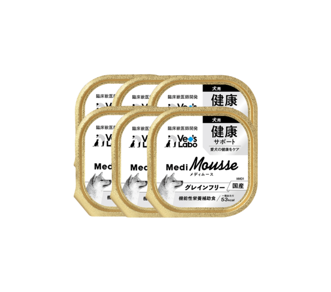 Medi無榖慕斯機能盒餐 犬用健康保健 - (一組6盒)