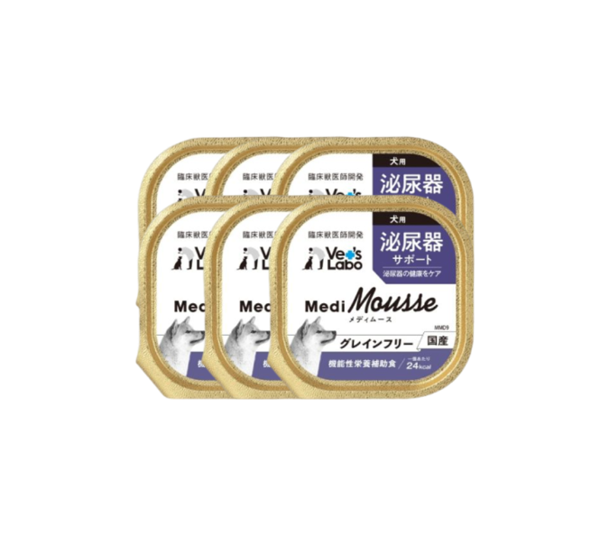 Medi無榖慕斯機能盒餐 犬用泌尿保健 - (一組6盒)