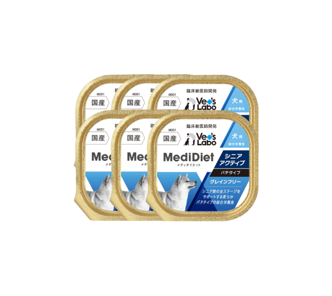 Medi無榖低敏主食盒餐 犬用 7+樂活 - (一組6盒)