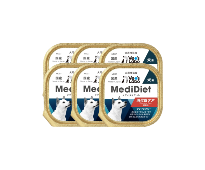 Medi無榖低敏處方盒餐 犬用 消化系統照護 - (一組6盒)