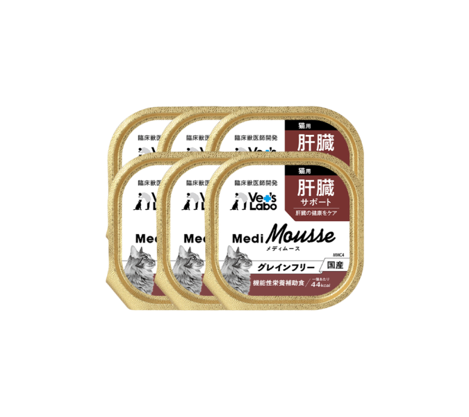 Medi無榖慕斯機能盒餐 貓用肝臟保健 - (一組6盒)