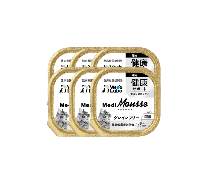 Medi無榖慕斯機能盒餐 貓用健康保健 - (一組6盒)